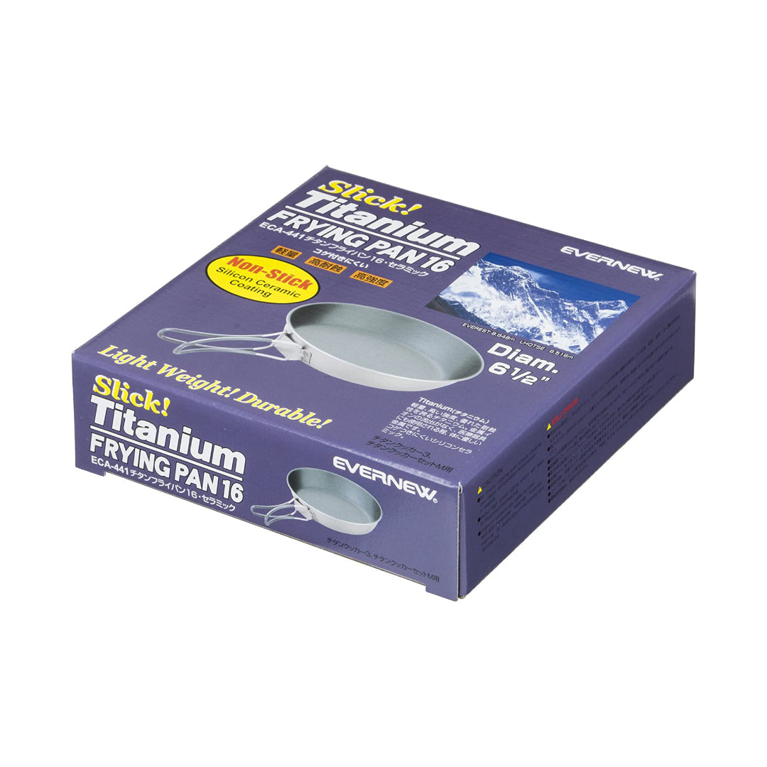 Evernew - Titanium Frying Pan 16 ceramic|鈦金屬易潔平底鍋 16cm|ECA441 - Somerare