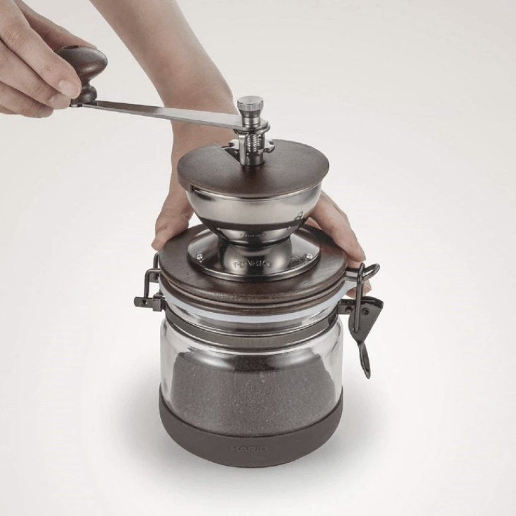 HARIO 創新保鮮手搖/手動磨咖啡豆機 120g特大容量 Coffee Mill CMHN-4HARIO- Boring Jack