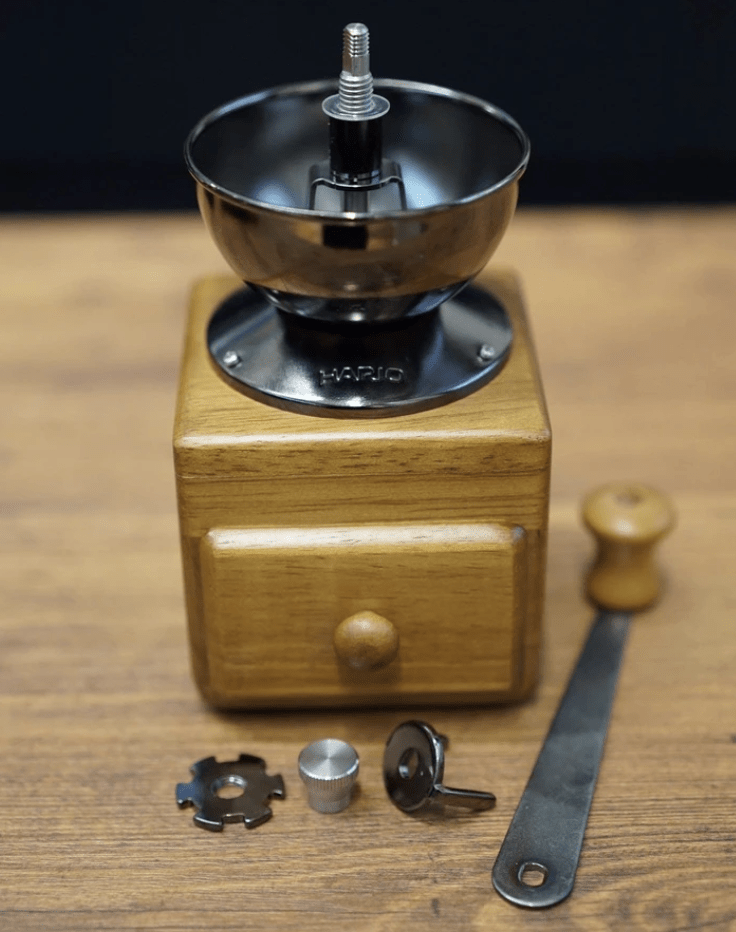 HARIO 細小 達人手搖/手動磨咖啡豆機 24g容量 Coffee Mill MM-2HARIO- Boring Jack