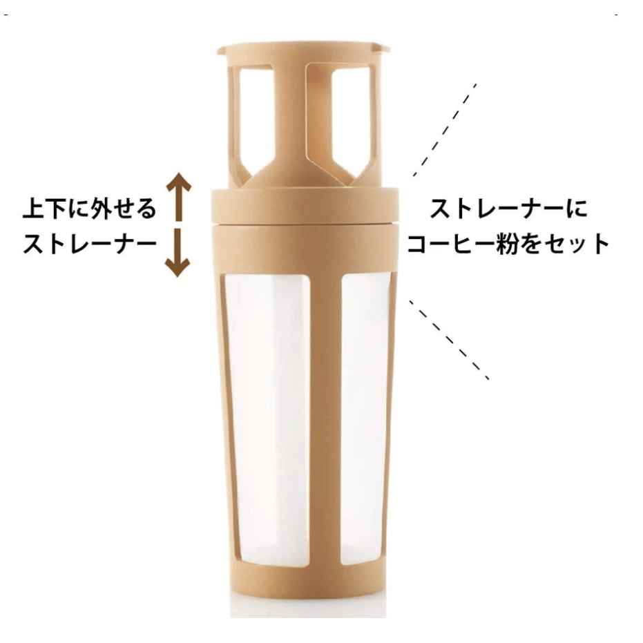 HARIO 酒瓶冷泡咖啡壺連濾隔 650ml Filter-in Coffee Bottle Cold Brew FIC-70HARIO- Boring Jack