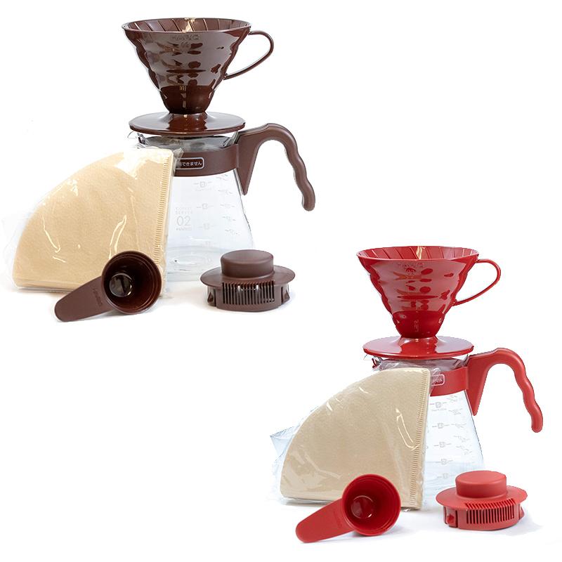 現貨丨HARIO V60 滴漏咖啡壺組套裝 連40張濾紙 700ml Coffee Server 02 Set VCSD-02HARIO- Boring Jack