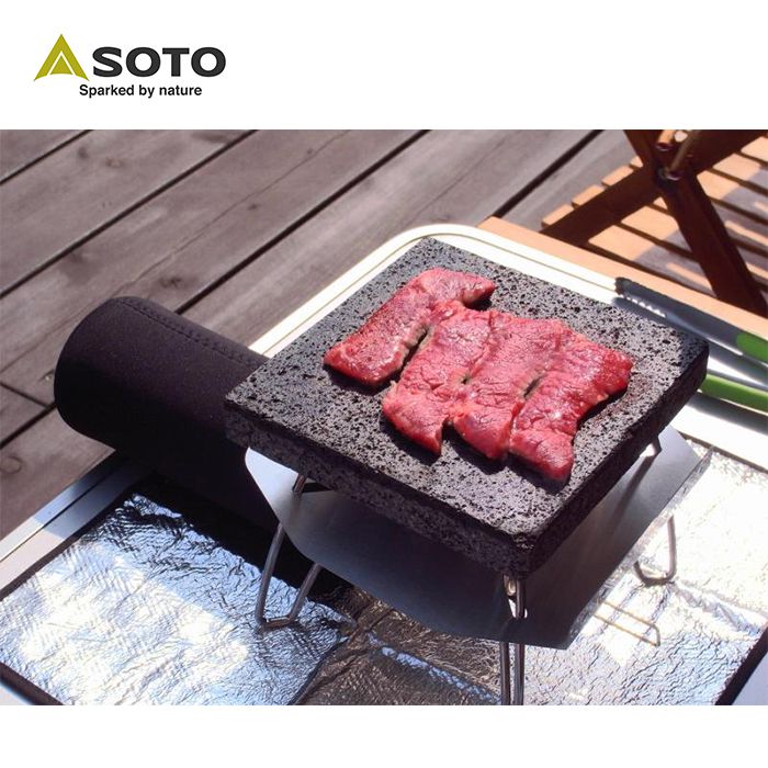 SOTO - Lava Rock Grill Plate｜熔岩石烤板｜ST-3102