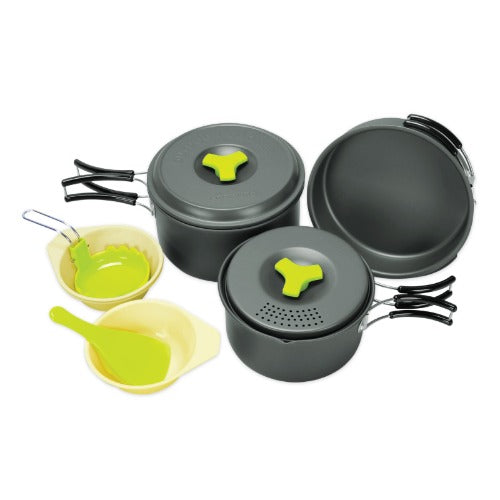 Snowline - Outdoor Hard Andoizing Cookset 2-3｜硬鋁戶外鍋具套裝 2-3人用