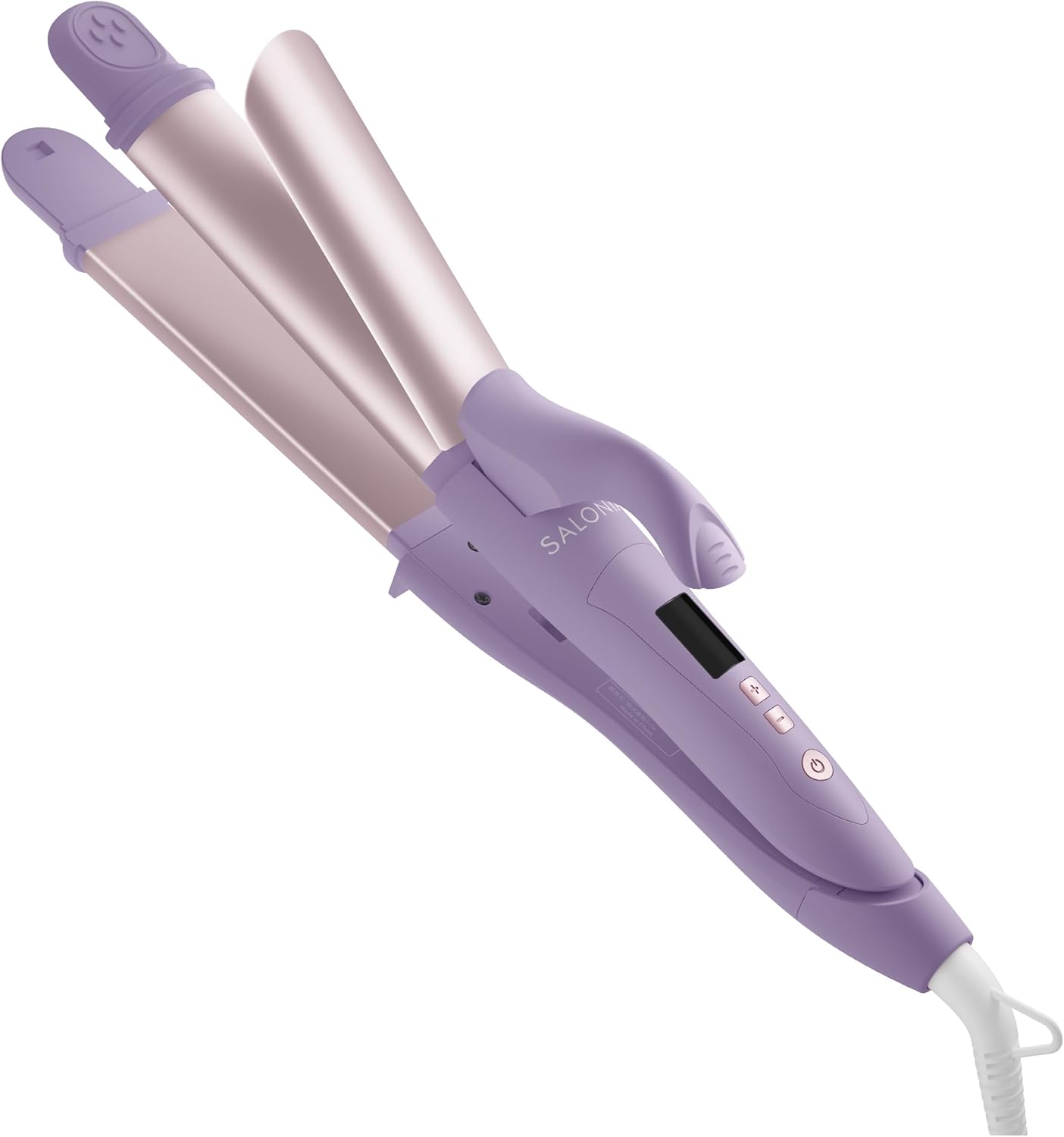 [In stock｜Free Shipping in Hong Kong]Salonia - 2way Straight &amp; Curly Hair Iron Travel Curler丨Straight &amp; Curly Hair Iron 32mm丨For Straight &amp; Curly Hair