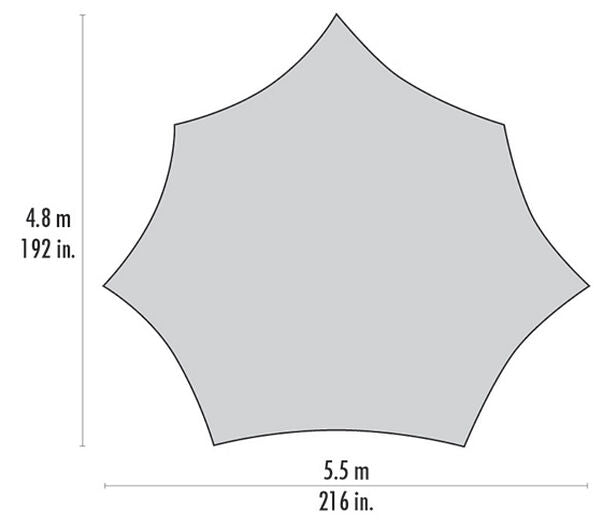 MSR - Rendezvous Sun Shield 200 Wing V2 Shelter｜6-12人天幕