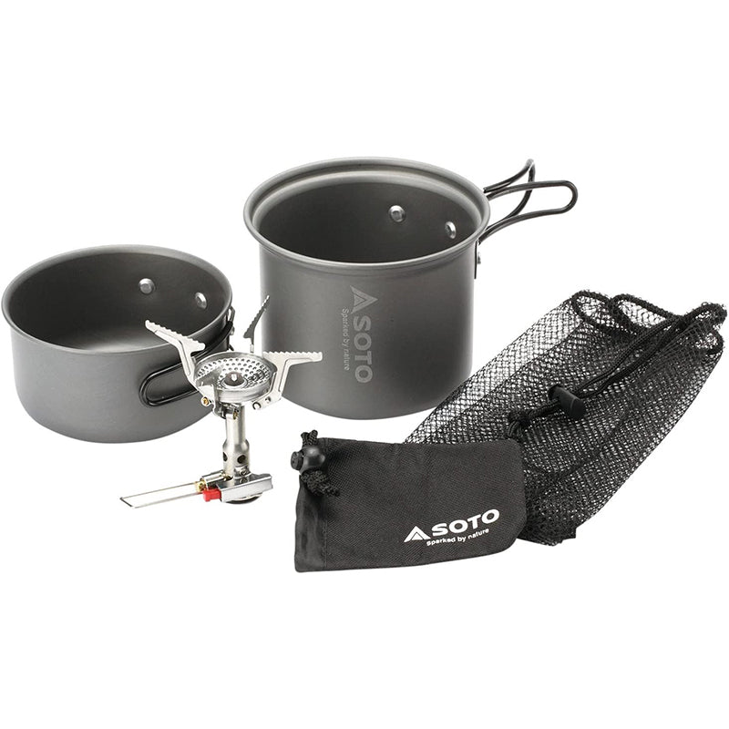 SOTO - 攻頂登山爐組｜SOD-320CC Amicus Cooker Combo