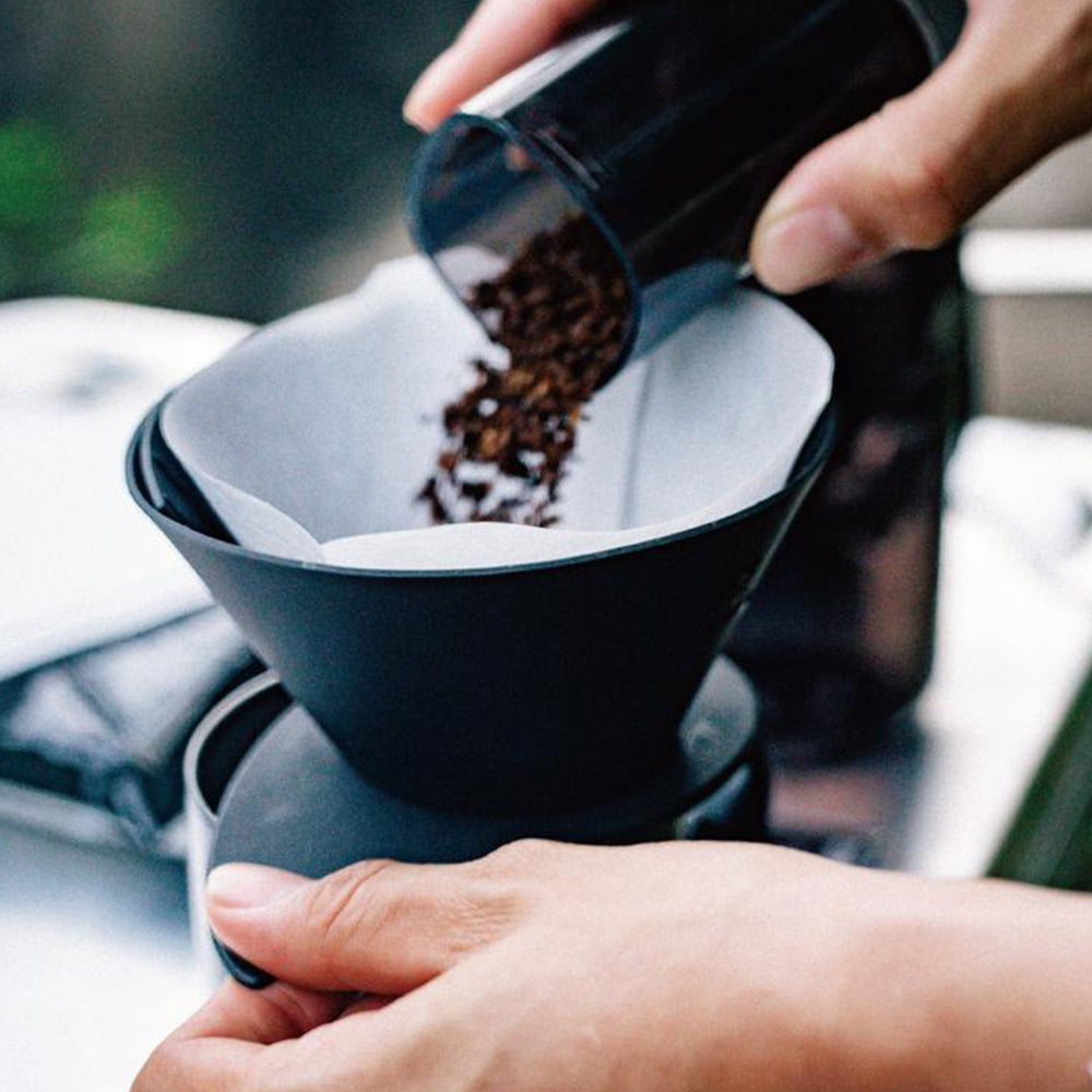 Hario - Zebrang V60 可折疊矽膠濾杯｜1-4 杯｜露營戶外適用｜ZB-VDF-02B