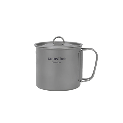 Snowline - Titanium Mug 600ml｜鈦杯連蓋 600ml