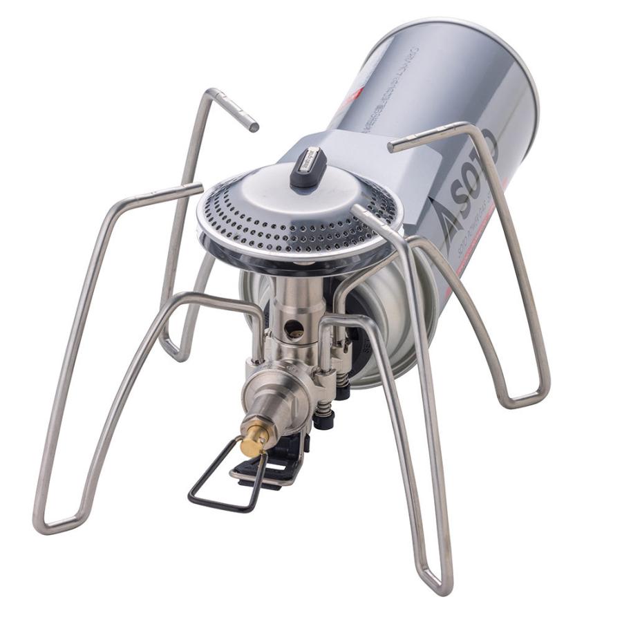 SOTO - Regulator Stove 新版迷你蜘蛛爐｜ST-340｜邊爐氣爐｜更大火力更大口徑