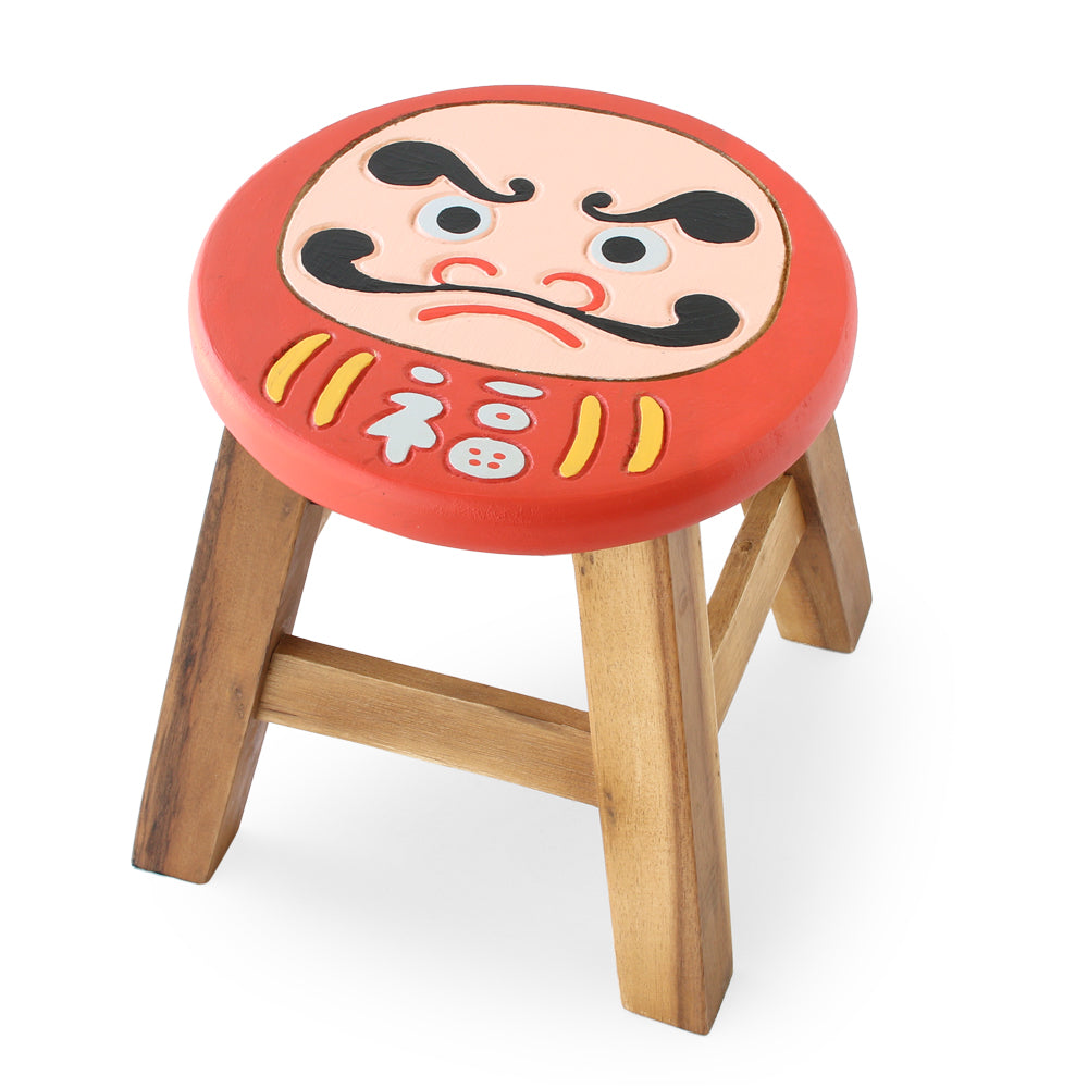 [現貨｜全港免運]Tomo - 手工木製達摩小圓凳