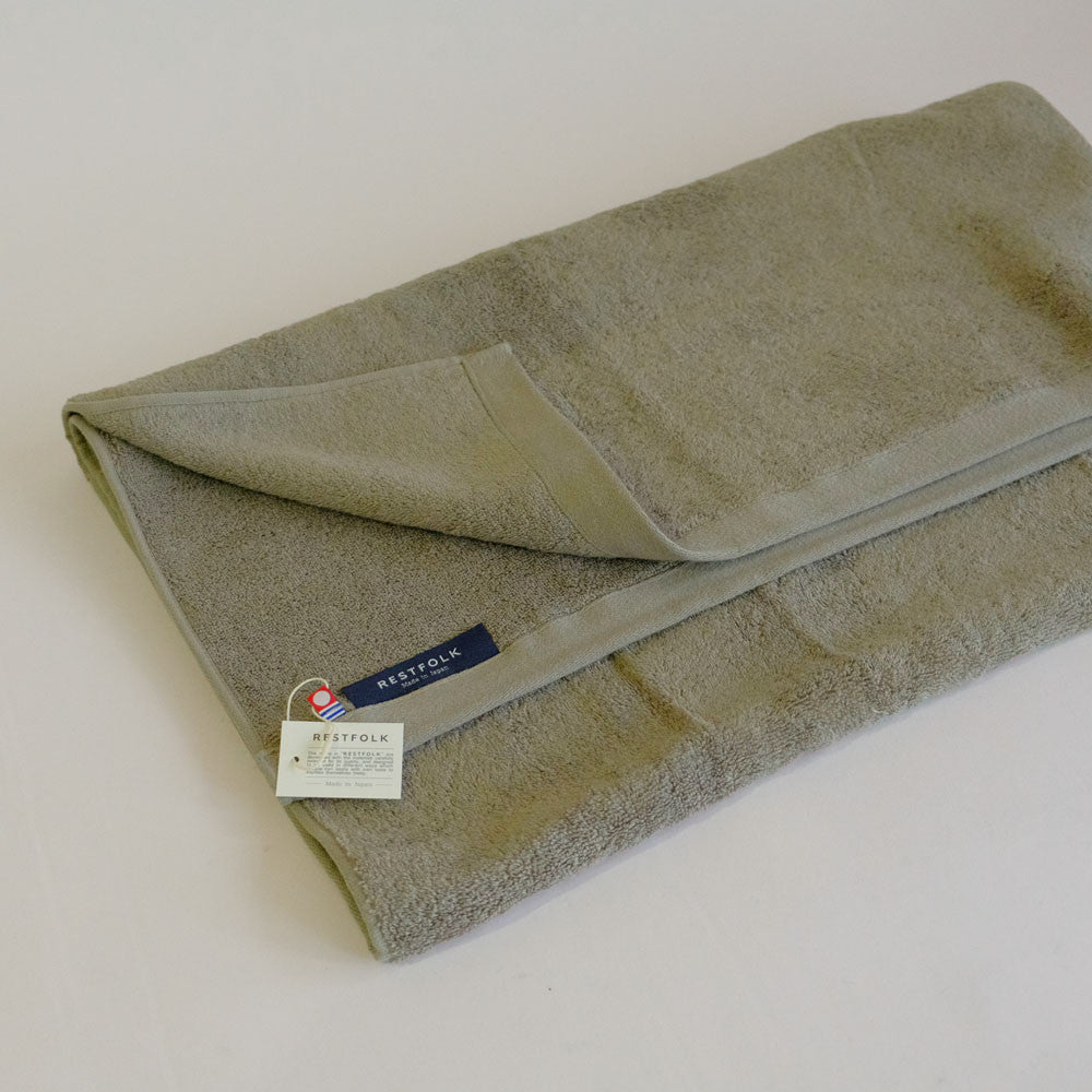 [In stock｜Free Shipping in Hong Kong]Restfolk - Imabari Towel丨Imabari Certified Bath Towel 60X120cm丨Imabari towel