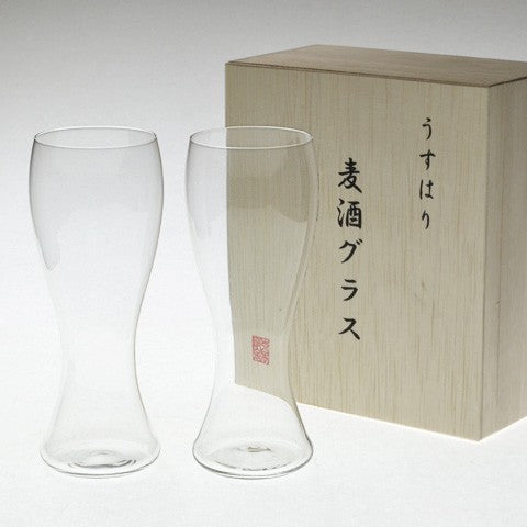 [In stock｜Free Shipping in Hong Kong]Shotoku Glass - Beer Special Glass｜Ultra Thin Glass｜うすはり Ultra Thin Glass Series