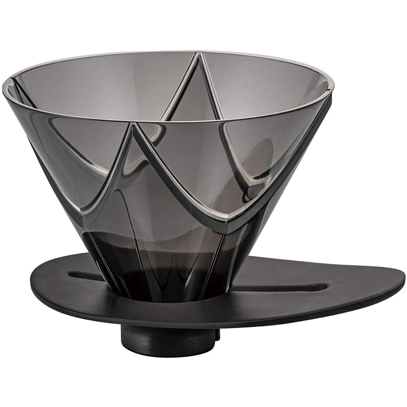 [In stock｜Free Shipping in Hong Kong] Hario - V60 MUGEN One Pour Dripper 1-2 Cups｜One Water Filling｜VDMU-02-TB
