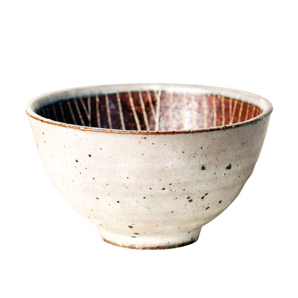 [In stock｜Free shipping in Hong Kong]Blut's rokuro Liulu-Sending rice bowl with different rice bowls in the middle of the meal丨Minoyaki