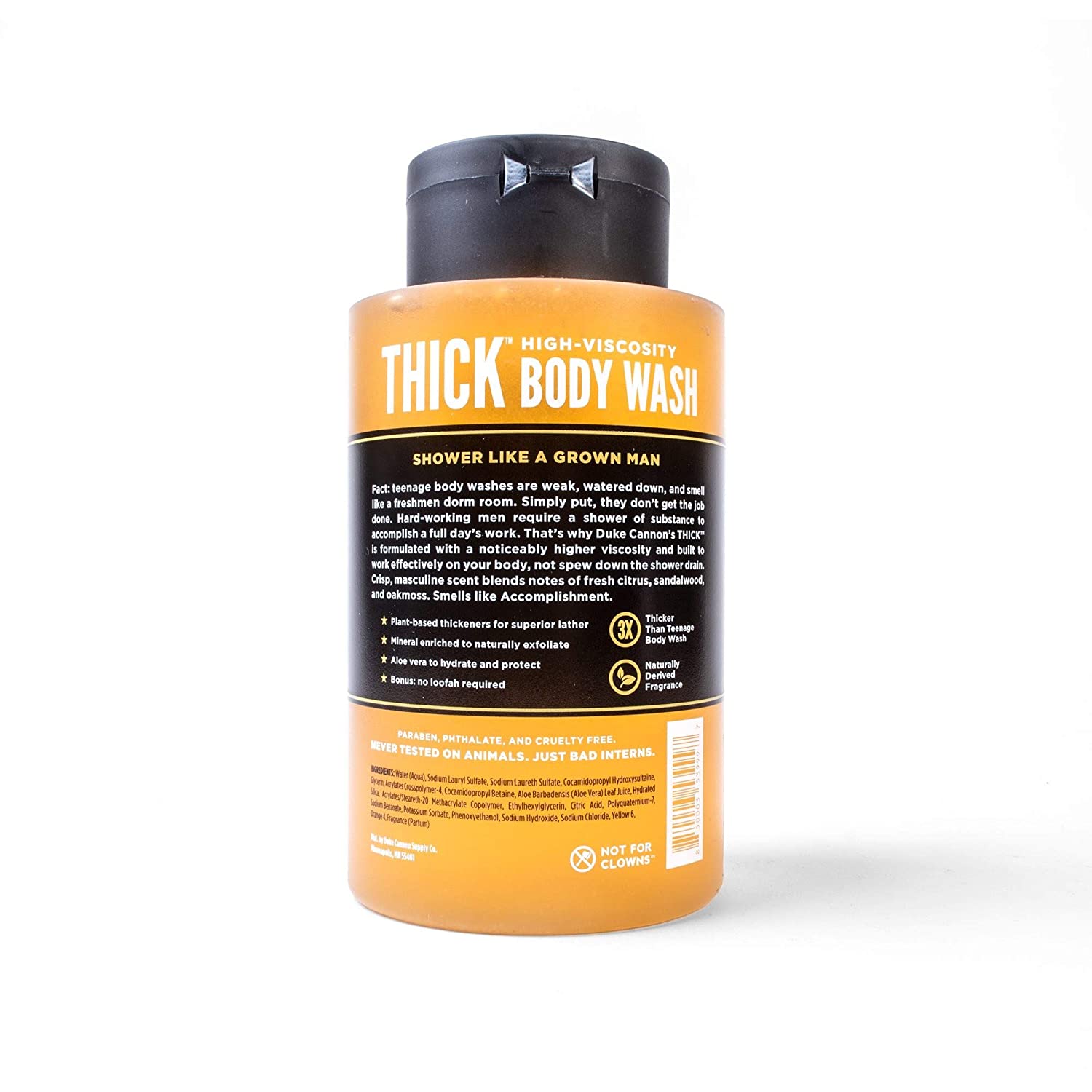 [In stock｜Free Shipping in Hong Kong] Duke Cannon - Thick &amp; High Viscosity Body Wash Accomplishment｜THICK High Viscosity Body Wash Accomplishment