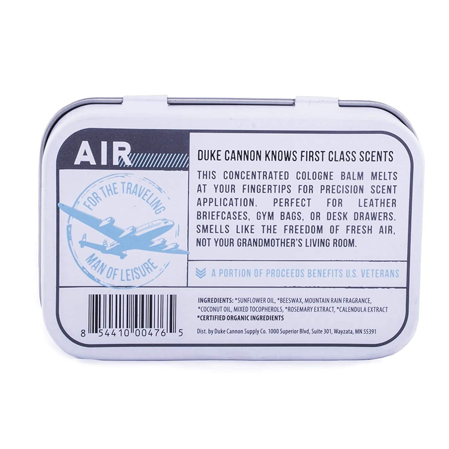 [In stock｜Free Shipping in Hong Kong] Duke Cannon - Air Force Solid Cologne Scent｜Cologne｜Solid Cologne Air Open Skies Scent