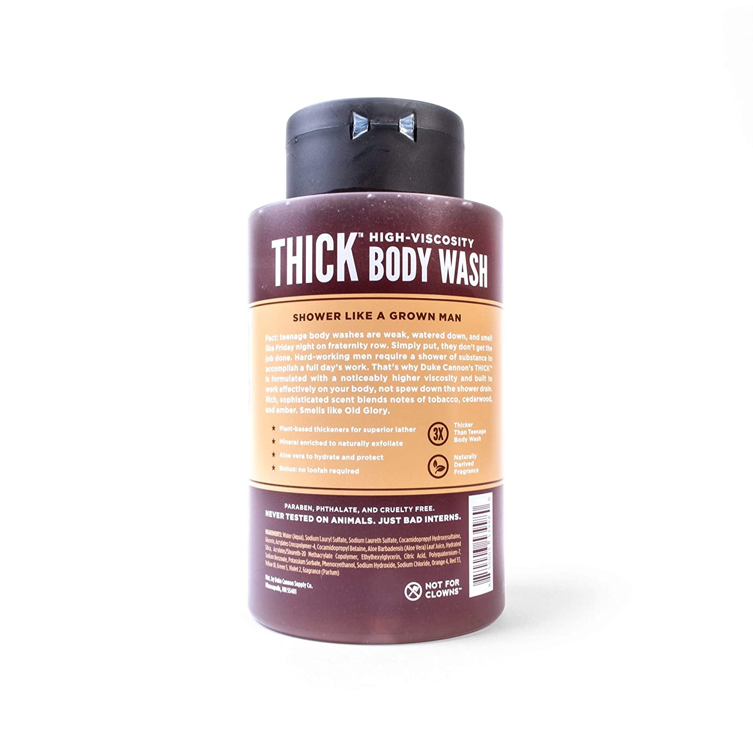 [In stock｜Free Shipping in Hong Kong] Duke Cannon - Thick and High Viscosity Body Wash Old Glory Fragrance｜THICK High Viscosity Body Wash Old Glory