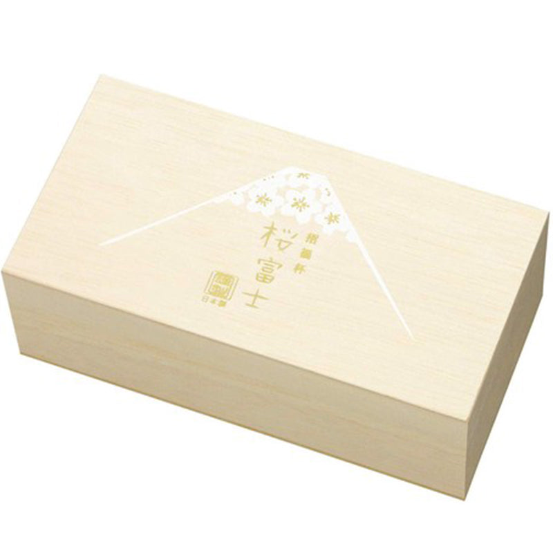 [In stock｜Free Shipping in Hong Kong] Toyo Sasaki - Sakura Fuji Lucky Cup 45ml｜Wooden Box Packaging｜Cold Wine Glass｜Sake Glass