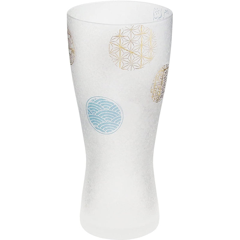 [In stock｜Free Shipping in Hong Kong] Ishizuka Glass - ADERIA Maru Pattern Beer Mug｜PREMIUM Series｜Gift Box