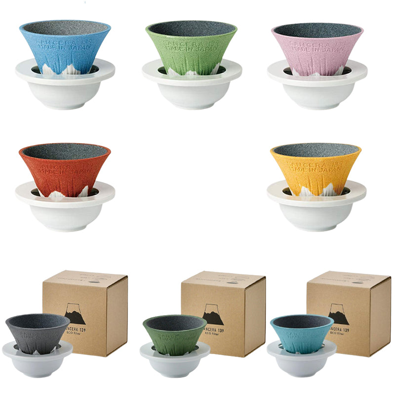 [In stock｜Free Shipping in Hong Kong] SANCERA 139 - COFIL fuji Ceramic Coffee Filterless Cup for Mt. Fuji｜Hasami-yaki｜Limited Time Offer